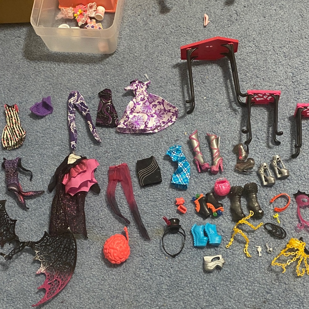 Monster high doll accessories